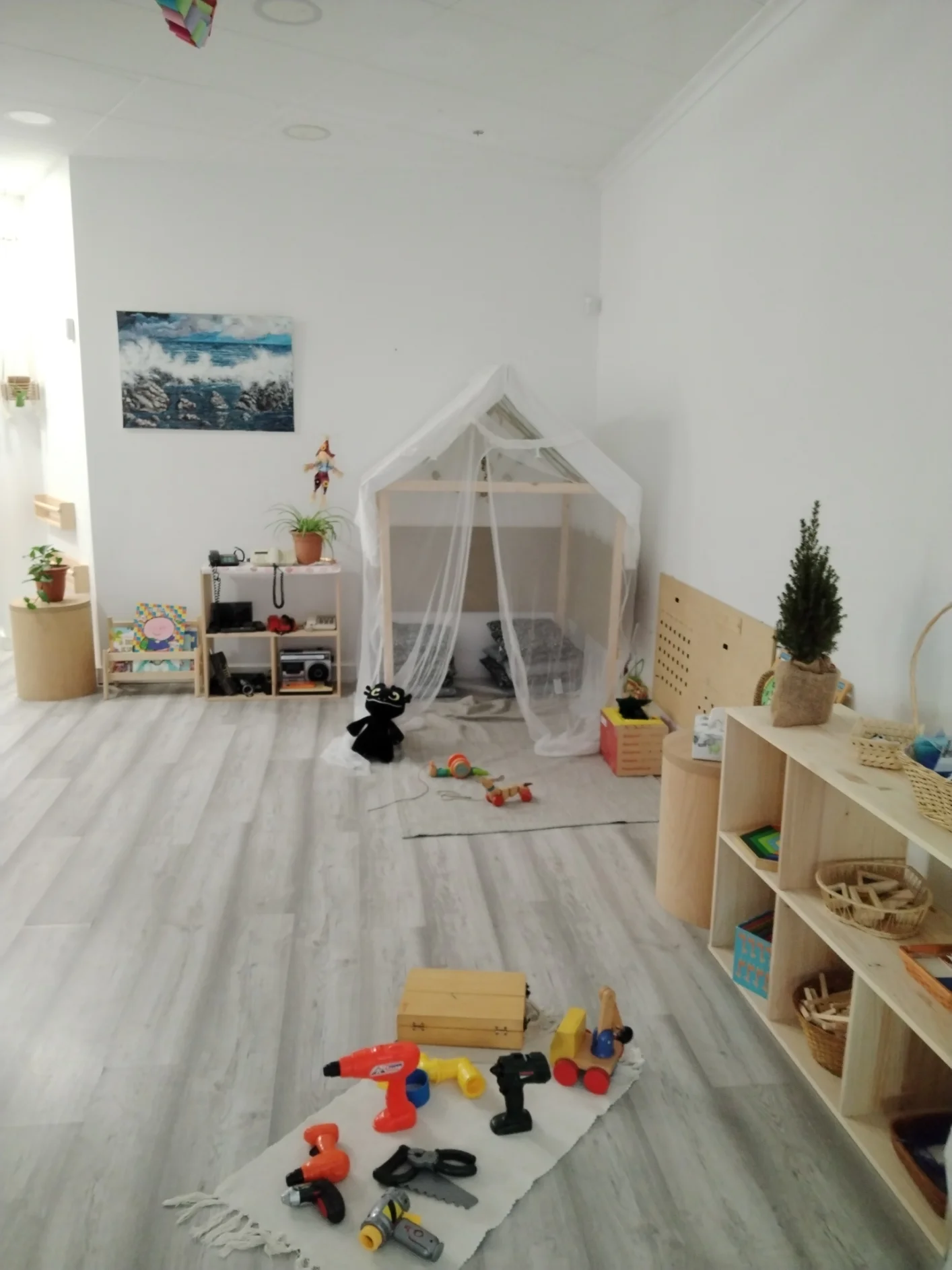 espacio interior para celebrar cumpleaños infantiles en Tordera en La Xarranca